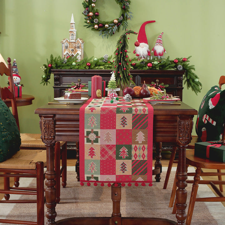 Feestelijk Kerst Themed Tafelkleed