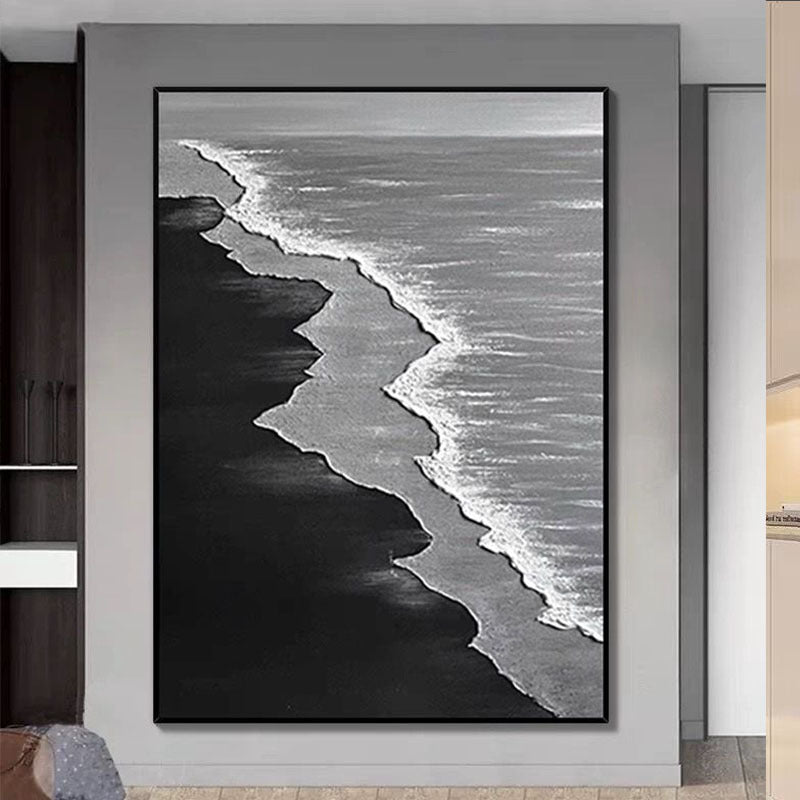 Kust Abstract Canvas Muur Kunst