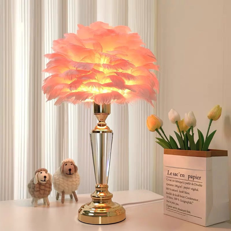 Veeraccent tafel lamp