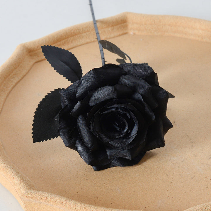 Elegante Zijde Rozen Haarsieraad