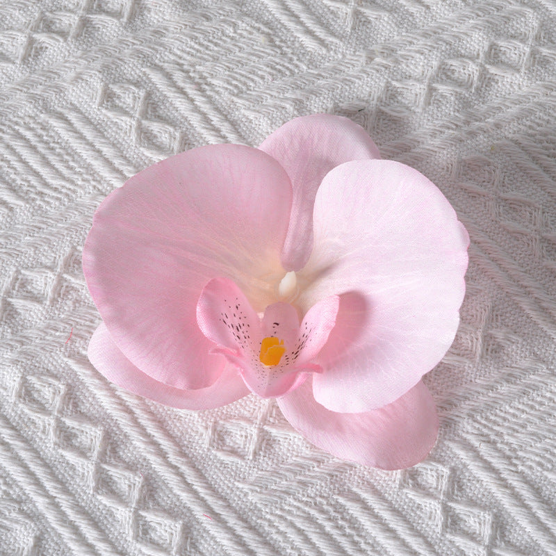 Elegante Zijde Orchidee Haaraccessoire
