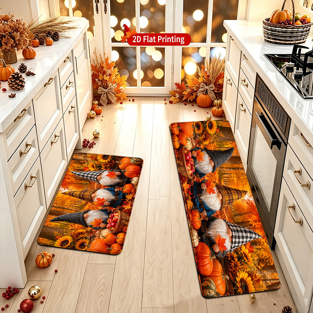 Herfst-Thema Keuken Loper Mat