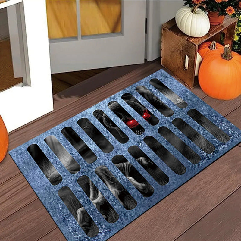 Horror-Thema Decoratieve Deurmat