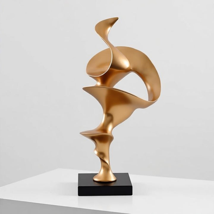 Abstract Decoratieve Stromende Sculptuur