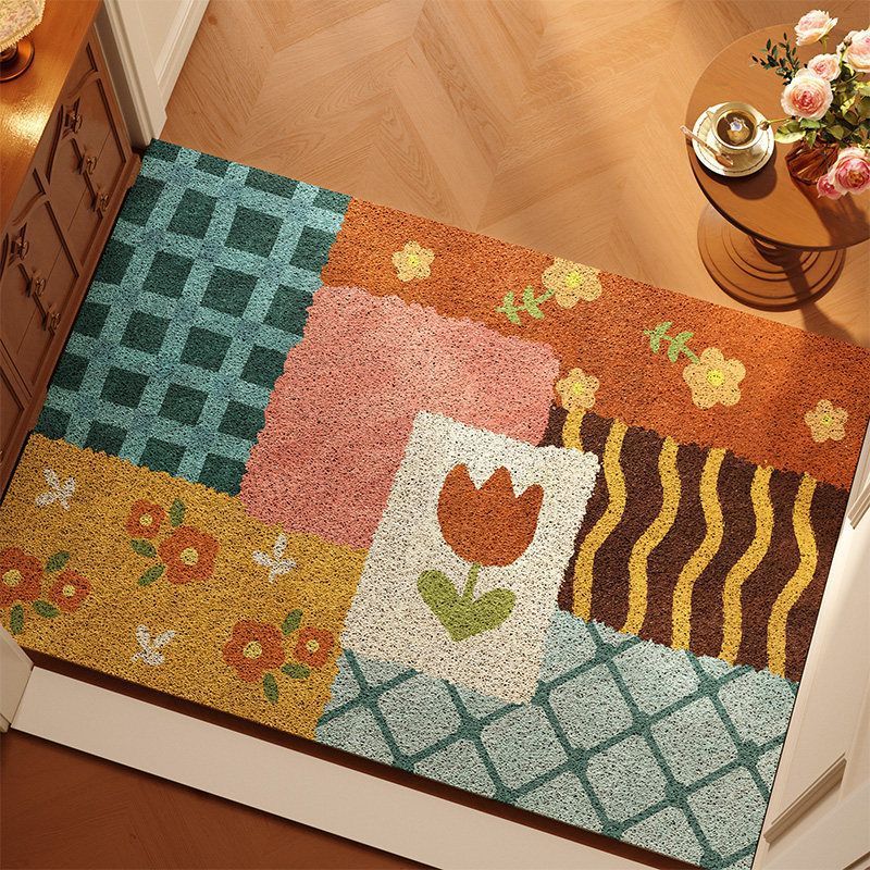 Decoratieve Bloemen Deurmat