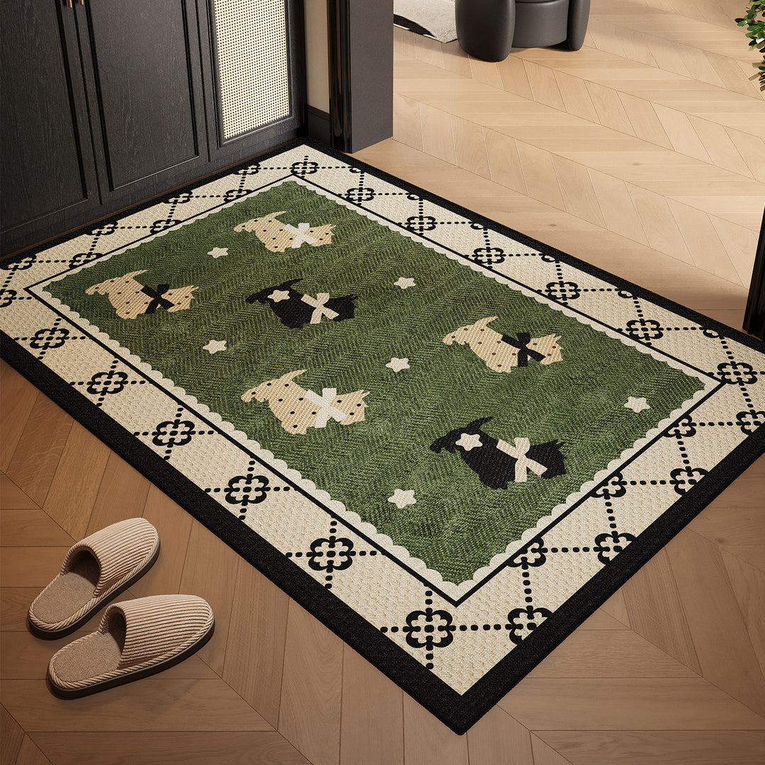 Romantisch Bloem Accent Tapijt