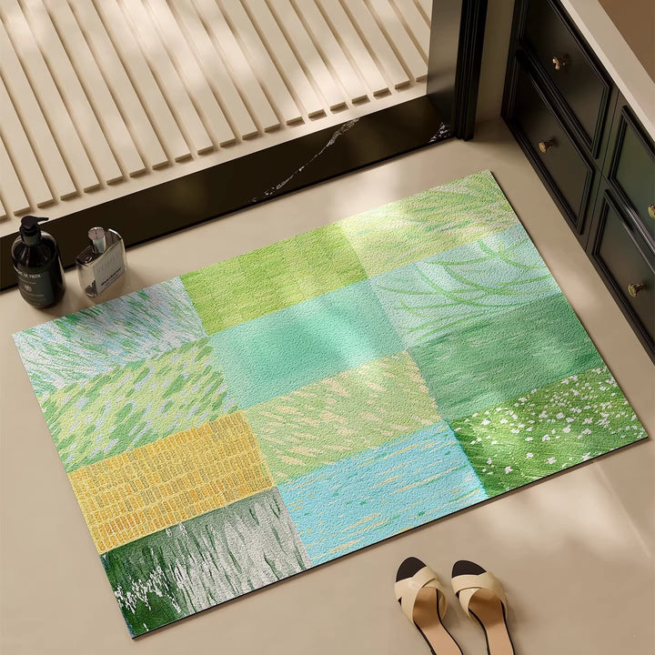 Textured Patchwork Badmat