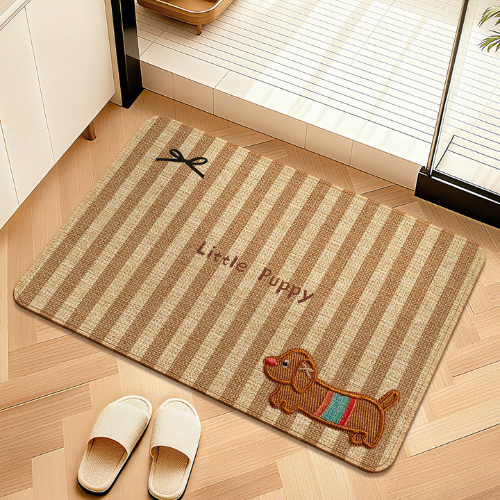 Leuke decoratieve vloermat