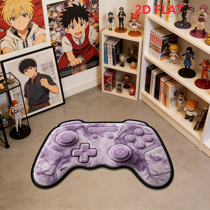 Gamingconsole-vormige vloerkleed
