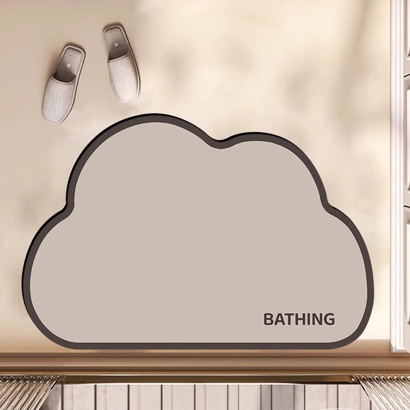 Badkamervloermat voor gebruik in de badkamer