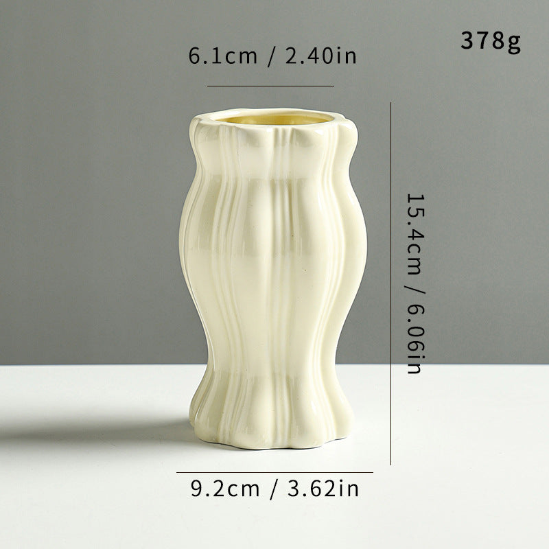 Elegante Decoratieve Keramische Bloemenvaas