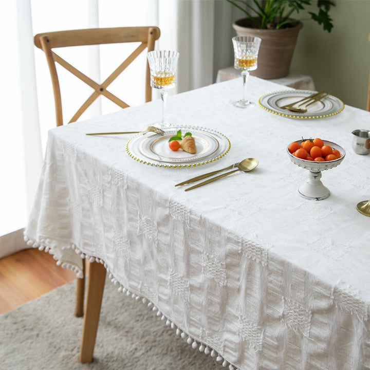 Elegante Geweven Tafelkleed