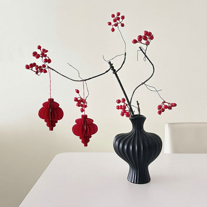 Wabi-Sabi Keramische Vaas Ornament
