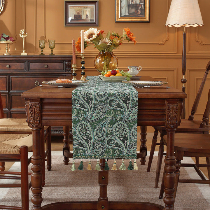 Decoratieve Bloemenprint Tafelkleed