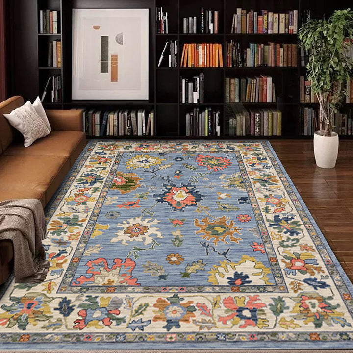 Vintage-Inspirerende Geometrische Tapijt