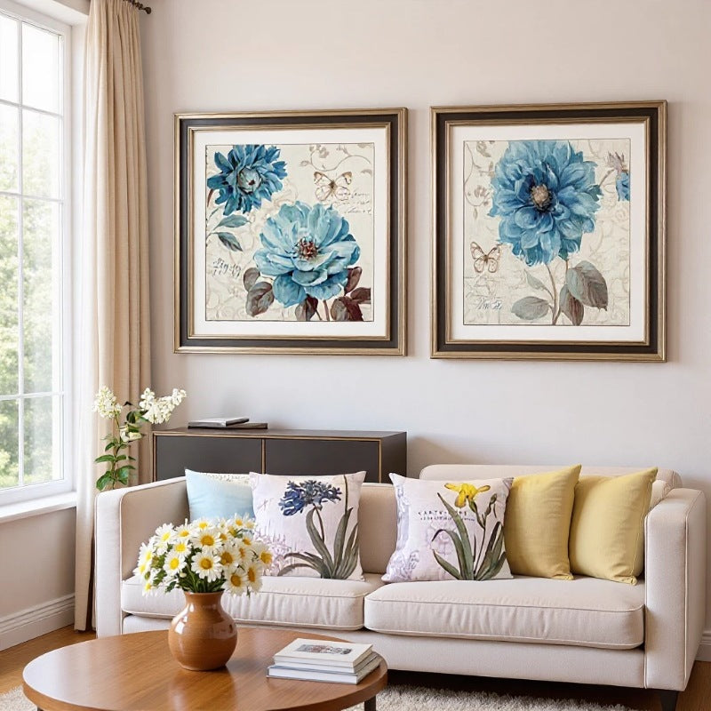 Bloemrijke Canvas Kunstwerken