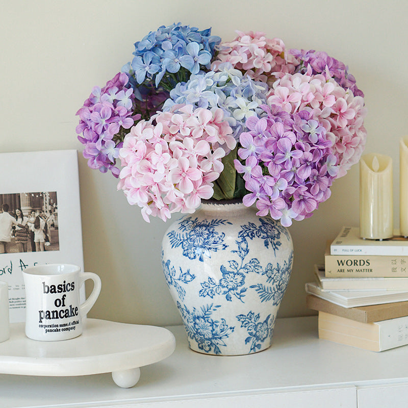 Levensechte Hortensia Bloemstengel