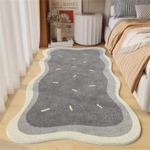 Zachte Pluche Decoratieve Vloerkleed