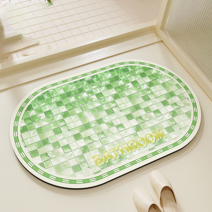 Decoratieve Mozaïekpatroon Badmat