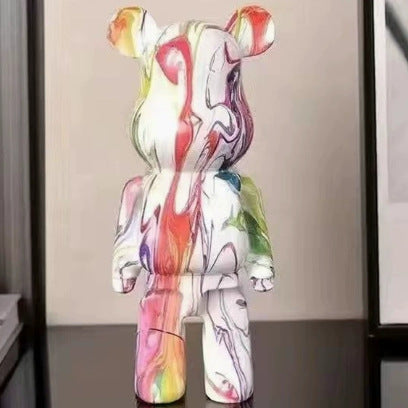Abstracte Kunst Beer Beeld voor Thuis Decoratie