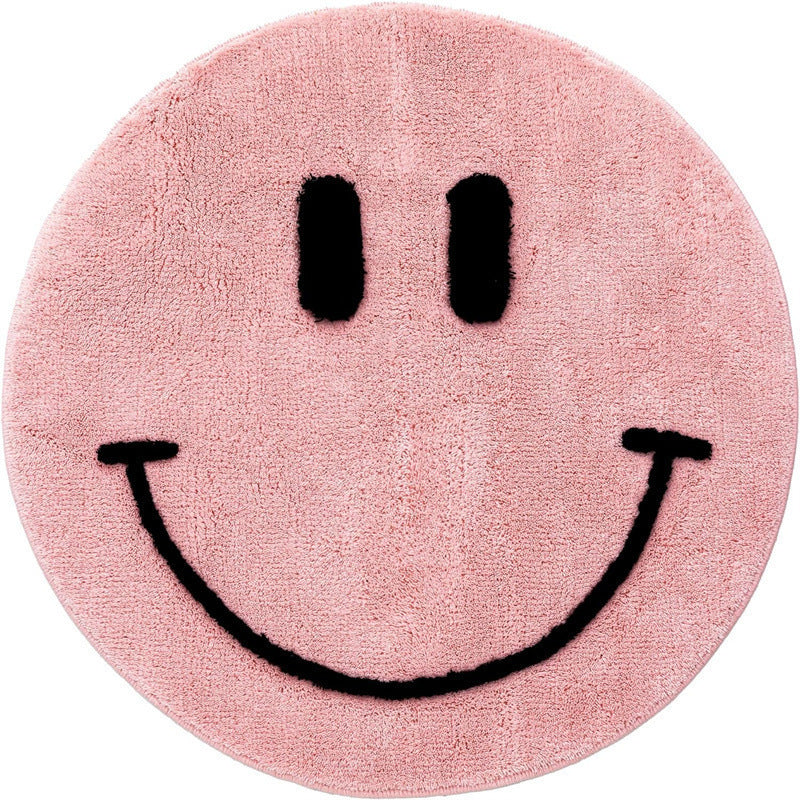 Smile Face Decoratieve Badmat