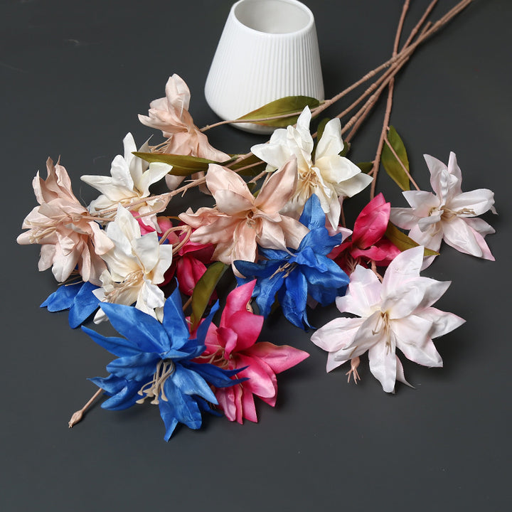Nep bloemenstamarrangement voor woningdecoratie