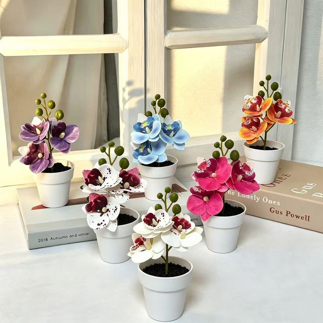 Levensechte Bloem Orchidee Arrangement voor Home Decor