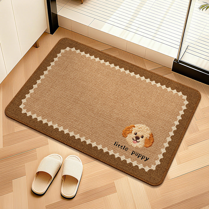 Leuke decoratieve vloermat