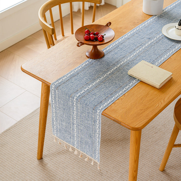 Decoratieve Geweven Tafelrunner