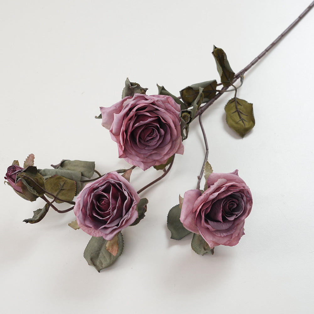 Elegante Faux Bloemen Rozensteel