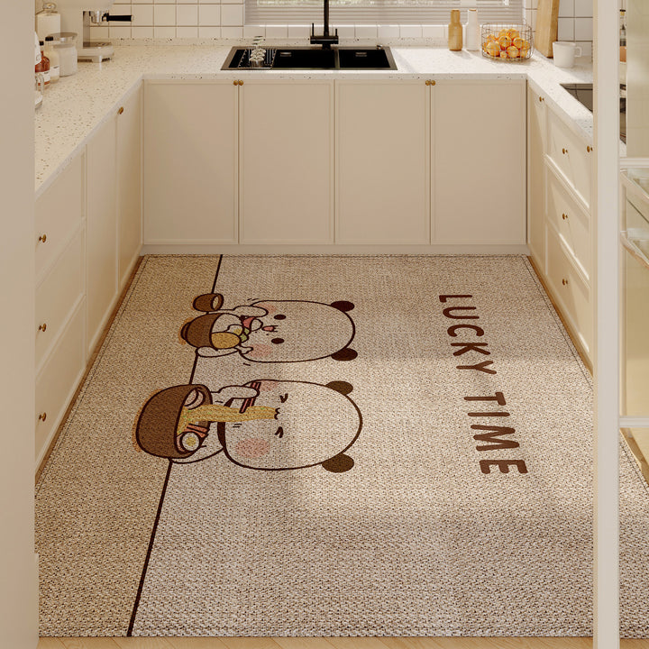 Cartoon-Themed Keuken Vloermat