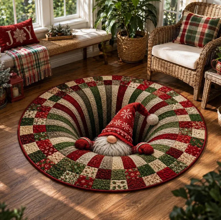 Kerstdorp Draaimolen Tapijt