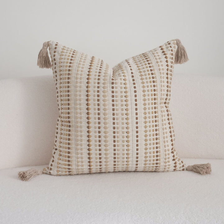 Textured Woven Throw Pillow voor Sofa Decor