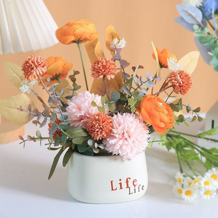 Levensechte Nep Groene Plantenarrangement