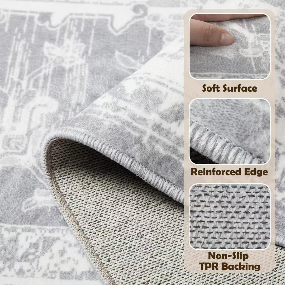 Elegante Vintage-Stijl Vloerkleed