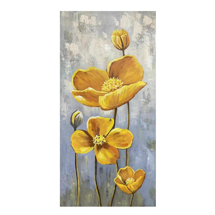 Bloemen Canvas Wanddecoratie