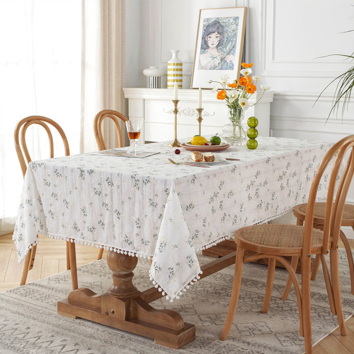 Elegante Bloemen Tafelkleed