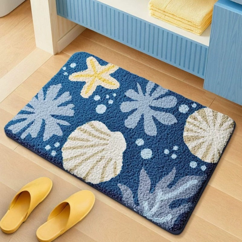 Maritiem-Thema Katoenen Badmat