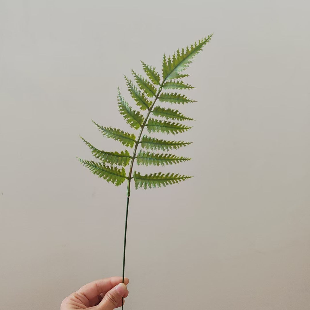 Tropische Palmblad Steel