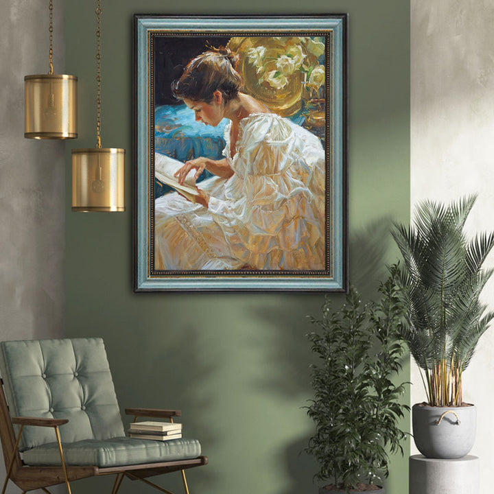 Bloemstilleven Canvas Kunstwerk