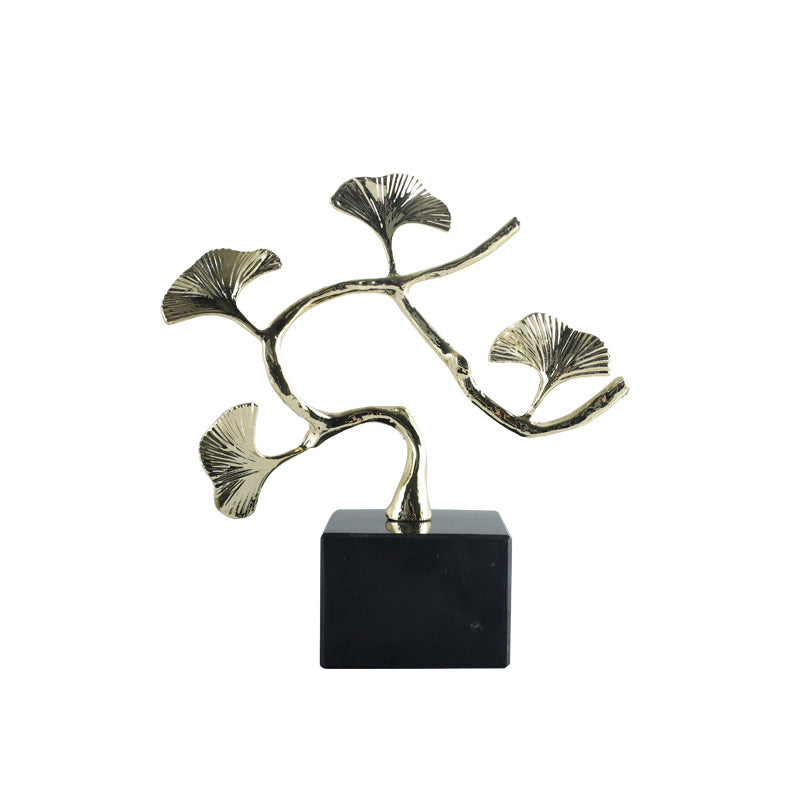 Ginkgo Leaf Decoratieve Sculptuur