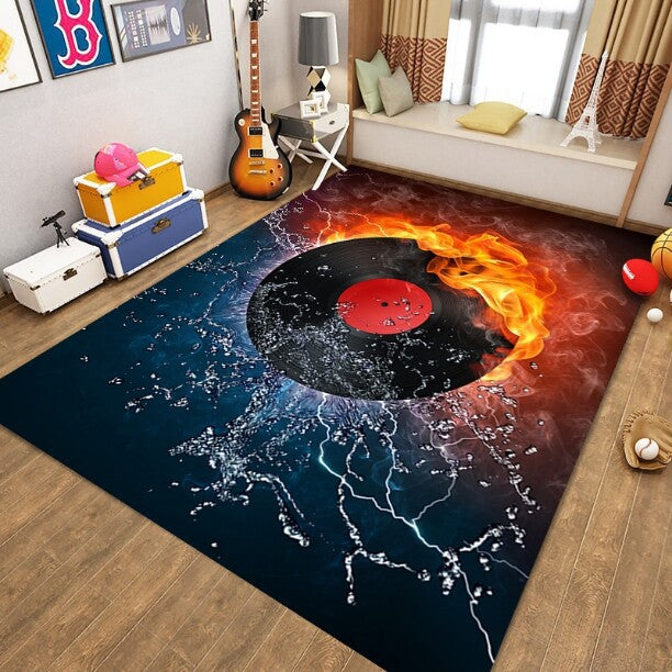 3D Auto Illusie Tapijt