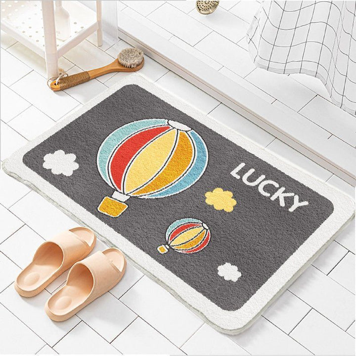 Pluche Badkamer Quote Mat