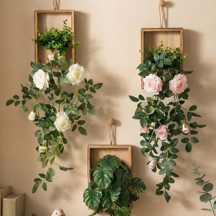 Decoratieve Wandhangende Plantenarrangement