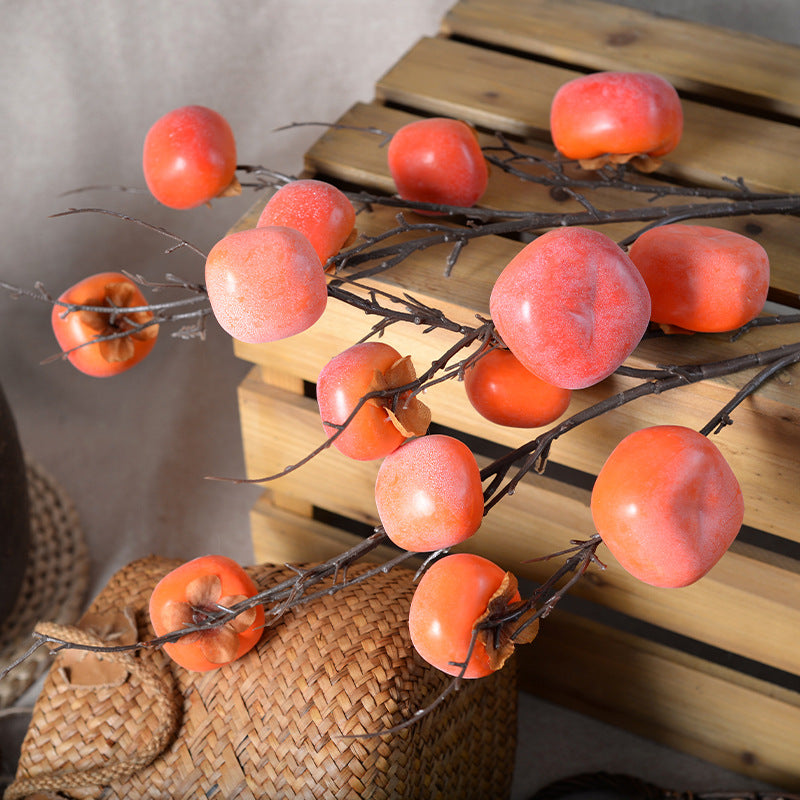 Decoratieve Persimmon Tak Decoratie