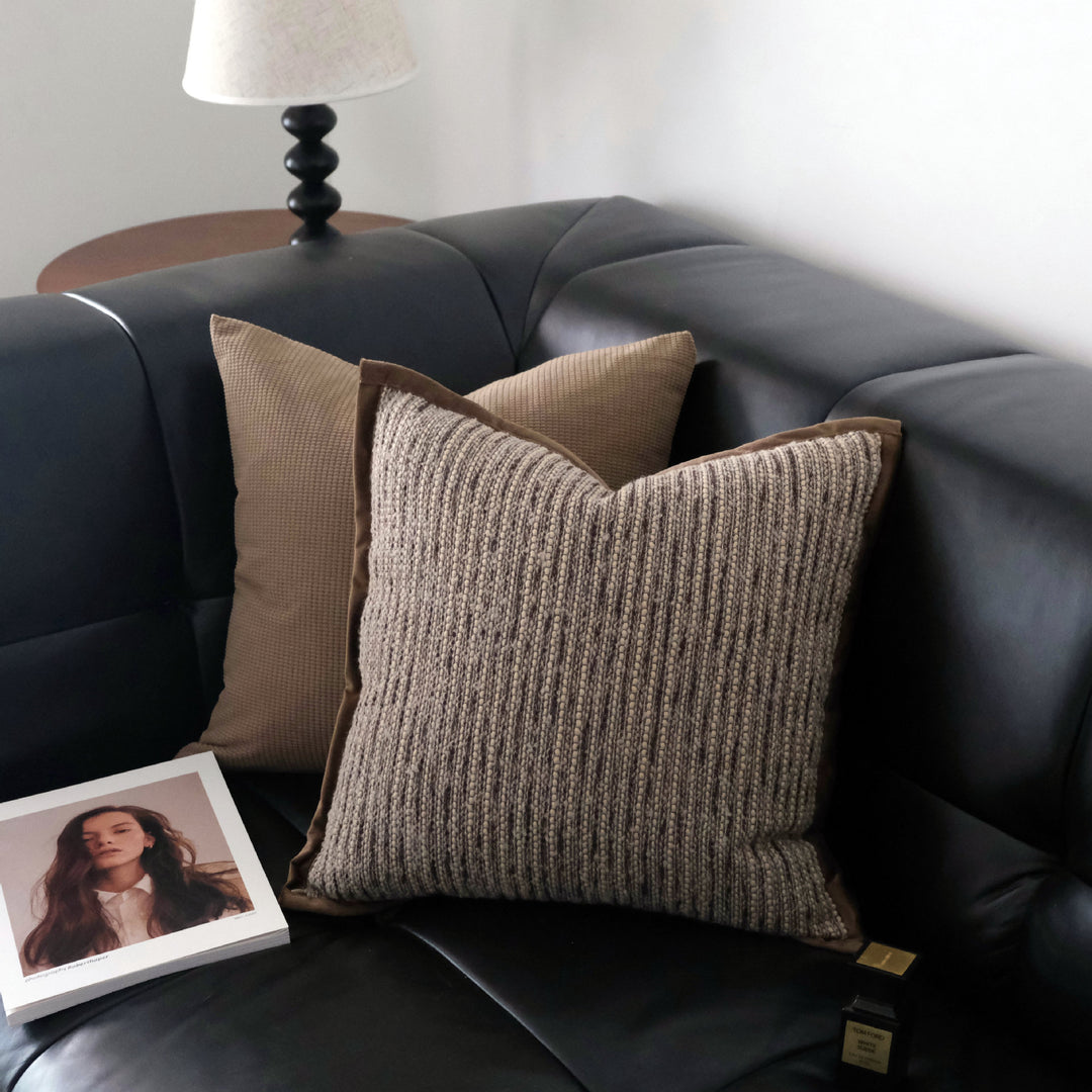 Textured Knit Kussen voor Thuisdecoratie Display