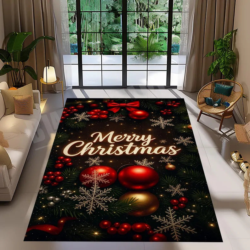 Winter Wonderland Thema Vloerkleed