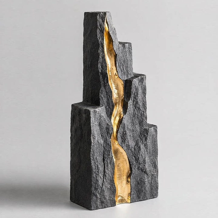 Abstract Ziggurat Decoratieve Sculptuur