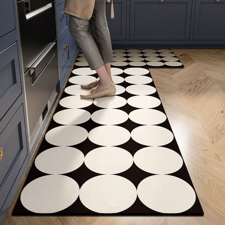 Oversized Geometrische Keuken Loopmat