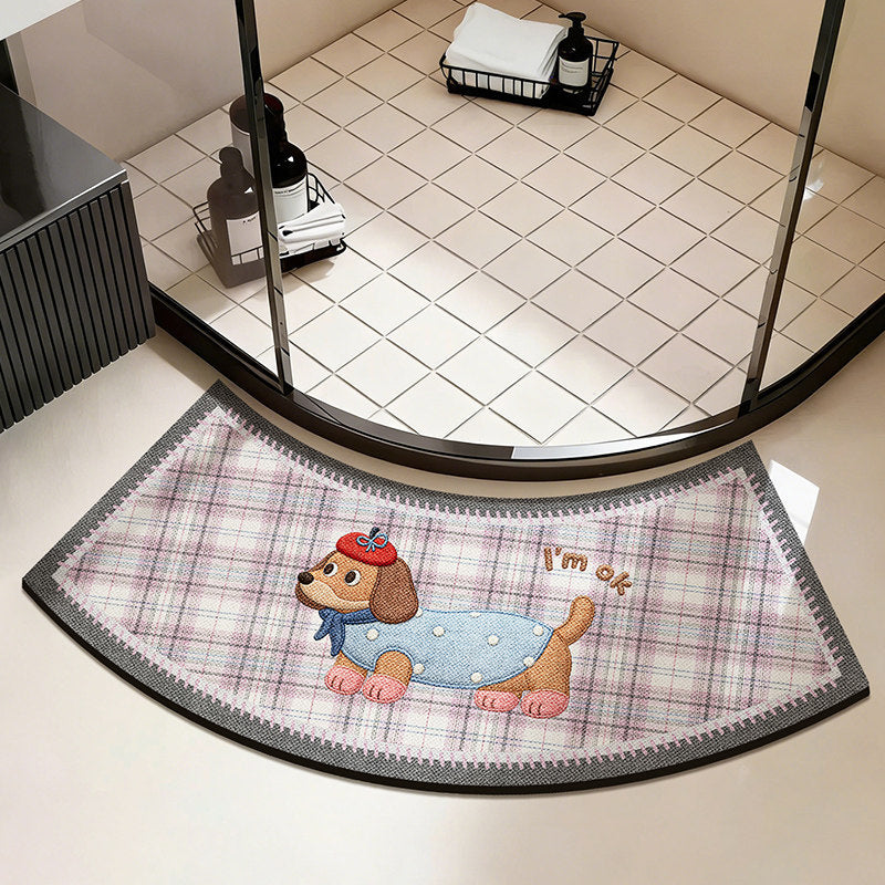 Schattige Kat-Thema Decoratieve Badmat